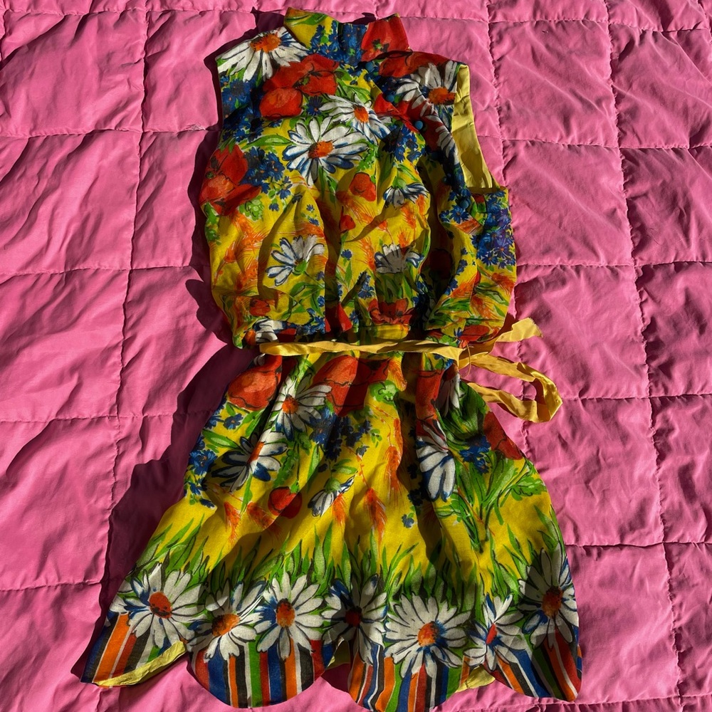 Vintage Tres Gay floral dress
